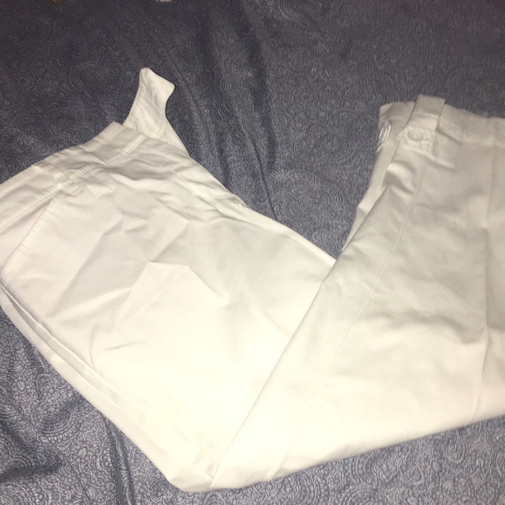 Talbots Button Cuff Crop Pants💕